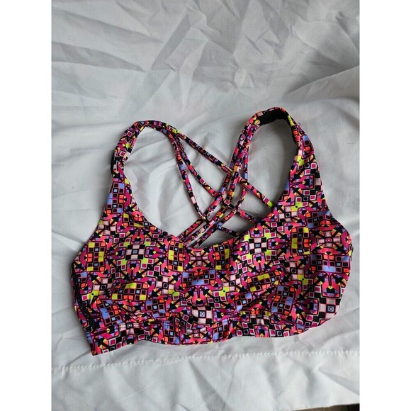 Victoria Sport By Victoria Secret Multicolored Polyester/spandex SportsBra S - Picture 1 of 7